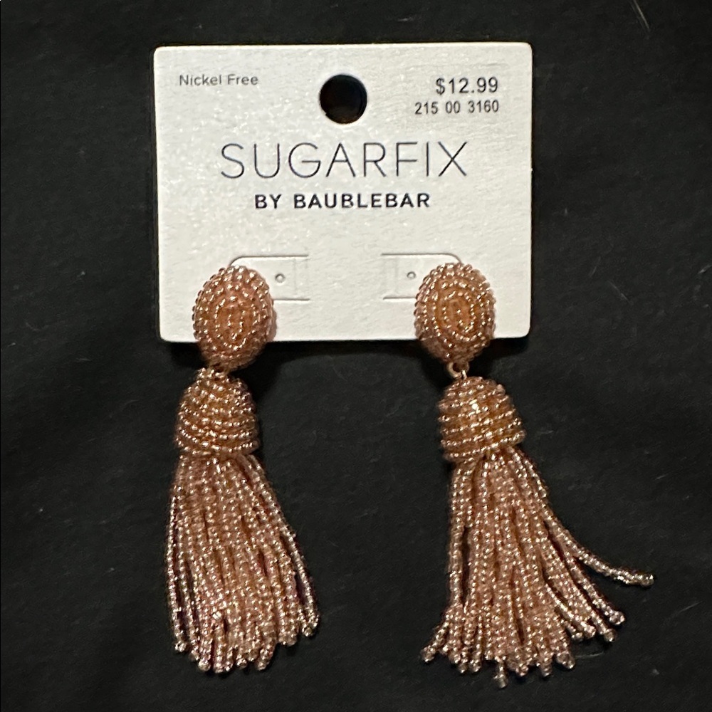 Sugarfix by Baublebar Beaded Tassel Earrings